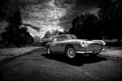 Aston Martin DB4 - Black and White
