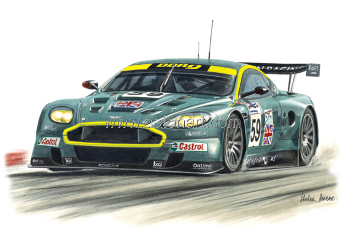 Aston Martin DBR9 Le Mans